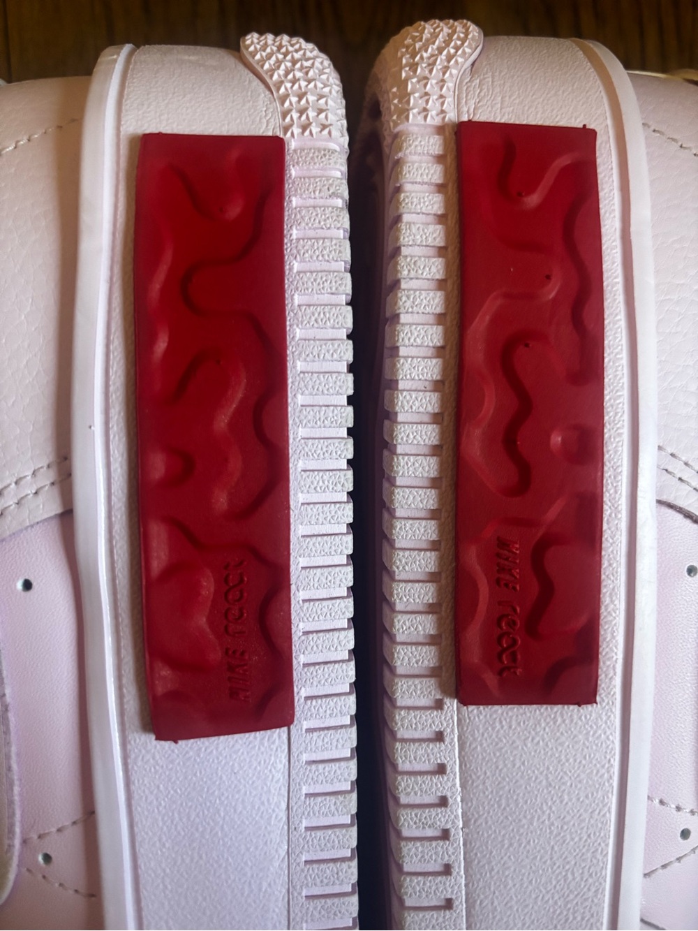 Nike Air Force 1 Fontanka Pastel Pink Valentines Sneakers Womens Size 10 AF1 Low - Picture 6 of 13